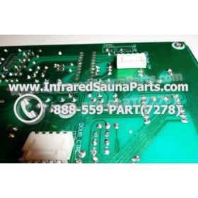 COMPLETE CONTROL POWER BOX WITH CONTROL PANEL - COMPLETE CONTROL POWER BOX FOR  INFRARED SAUNA 110v 120v WITH TWO CONTROL PANELS UNIVERSAL 18