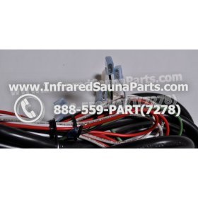 COMPLETE CONTROL POWER BOX WITH CONTROL PANEL - COMPLETE CONTROL POWER BOX HAVEN SAUNA INFRARED SAUNA AND FACEPLATE AND REMOTE CONTROL WITH WIRING 10