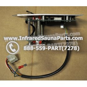 COMPLETE CONTROL POWER BOX WITH CONTROL PANEL - COMPLETE CONTROL POWER BOX  HAVEN SAUNA INFRARED SAUNA AND FACEPLATE AND REMOTE CONTROL 8