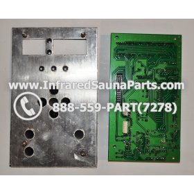 CIRCUIT BOARDS WITH  FACE PLATES - CIRCUIT BOARD WITH FACE PLATE VIDAL INFRARED SAUNA 06S065 5