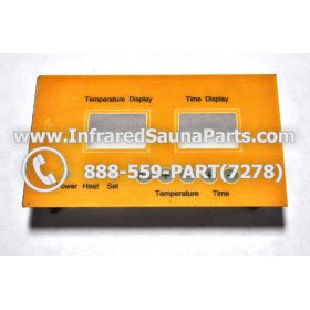 FACE PLATES - FACEPLATE FOR CIRCUIT BOARD HYDRA INFRARED SAUNA 06S10196 1