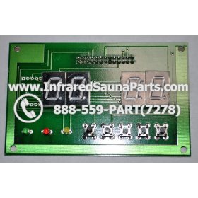 CIRCUIT BOARDS / TOUCH PADS - CIRCUIT BOARD  TOUCHPAD ZENAWAKENING INFRARED SAUNA WSP4 1