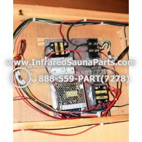 COMPLETE CONTROL POWER BOX 110V / 120V - COMPLETE CONTROL POWER BOX 110V / 120V VIDAL INFRARED SAUNA STYLE 7 14