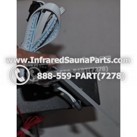 COMPLETE CONTROL POWER BOX 110V / 120V - COMPLETE CONTROL POWER BOX 110V  120V WITH 7 CIRCUIT BOARD PINS  6 FEMALE PLUGS SAUNAGEN INFRARED SAUNA 12