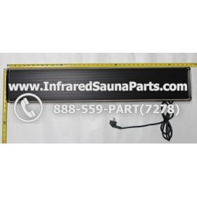 J INFRARED HEATERS 220V / 240V - J RADIANT INFRARED SAUNA CERAMIC  HEATER JH-NR18-13A 1800 WATTS 220V /240V 2