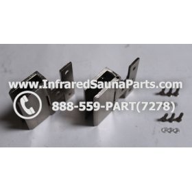 DOOR HINGES - GLASS DOOR HINGE STYLE 10 COMPLETE SET 13