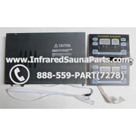 COMPLETE CONTROL POWER BOX WITH CONTROL PANEL - COMPLETE CONTROL POWER BOX 110V 120V WITH 8 CIRCUIT BOARD PINS  TWO CONTROL PANEL 5