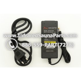 ADAPTERS / TRANSFORMERS - ADAPTERS TRANSFORMERS 110V /120V STEADY POWER SAD-601205 IN 100-24VAC OUT 12VDC 1
