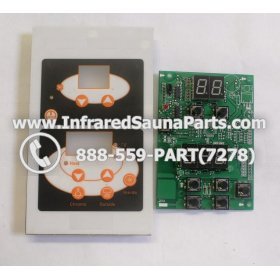 CIRCUIT BOARDS WITH  FACE PLATES - CIRCUIT BOARD WITH FACEPLATE 037D068A SECONDARY 8