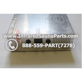 COMPLETE CONTROL POWER BOX 110V / 120V - COMPLETE CONTROL POWER BOX 110V / 120V INFINITY INFRARED SAUNA 5