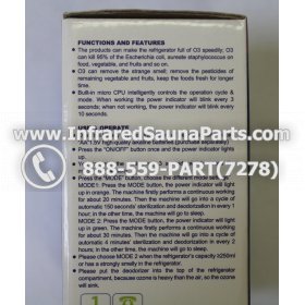 IONIZERS - IONIZER MODEL RK99 7