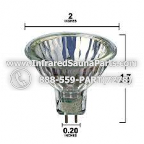 LIGHT BULBS MR 16 110V / 120V - LIGHT BULB MR 16 110V / 120V 15W 12