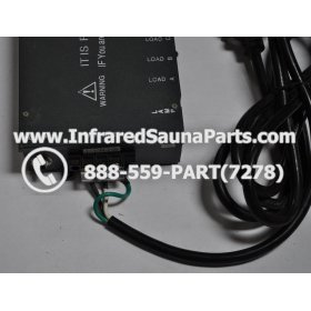 COMPLETE CONTROL POWER BOX 220V / 240V - COMPLETE CONTROL POWER BOX 220V / 240V WITH 7 CIRCUIT BOARD PINS / 6 FEMALE PLUGS 9