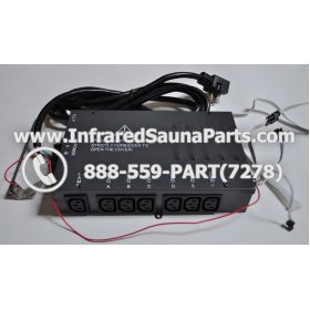 COMPLETE CONTROL POWER BOX 220V / 240V - COMPLETE CONTROL POWER BOX 220V / 240V WITH 7 CIRCUIT BOARD PINS / 6 FEMALE PLUGS 15