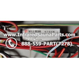 COMPLETE CONTROL POWER BOX 220V / 240V - COMPLETE CONTROL POWER BOX 220V / 240V IRONMAN INFRARED SAUNA STYLE 2 7