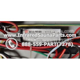 COMPLETE CONTROL POWER BOX 220V / 240V - COMPLETE CONTROL POWER BOX 220V / 240V WATERSTAR INFRARED SAUNA STYLE 8 7