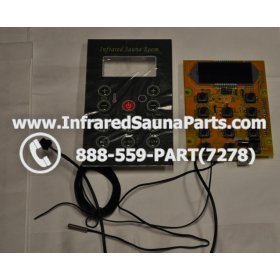CIRCUIT BOARDS WITH  FACE PLATES - CIRCUIT BOARD WITH FACE PLATE X106140 AND THERMO WIRE 5
