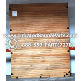 WOOD SAUNA WALLS - HEMLOCK WOOD SAUNA PANEL ( 71" x 56.6" ) 3