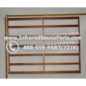 WOOD BACKRESTS - HEMLOCK WOOD BACKREST STYLE 1  ( 43" x 33" ) 3