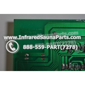 CIRCUIT BOARDS / TOUCH PADS - CIRCUIT BOARD  TOUCHPAD JOSEN INFRARED SAUNA YX32764-3 (8 BUTTONS) 11