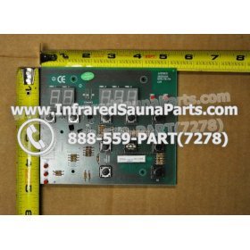 CIRCUIT BOARDS / TOUCH PADS - CIRCUIT BOARD  TOUCHPAD WASAUNA INFRARED SAUNA SRZHX001 - (10 BUTTONS) 10