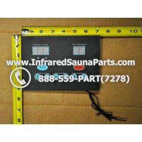 CIRCUIT BOARDS WITH  FACE PLATES - CIRCUIT BOARD WITH FACE PLATE SUNBRITE INFRARED SAUNA C15 9012  AND THERMO WIRE 2