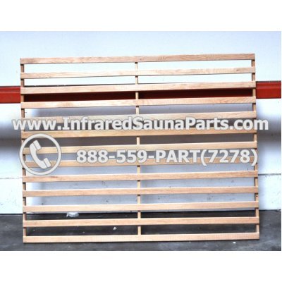 WOOD BACKRESTS - HEMLOCK WOOD BACKREST ( 34" x 43.2" ) 1