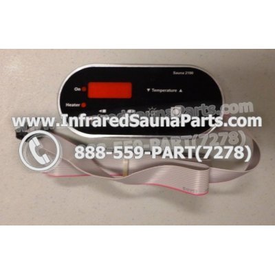 CIRCUIT BOARDS WITH  FACE PLATES - CIRCUIT BOARD WITH FACEPLATE SUNETTE INFRARED SAUNA BLACK 1