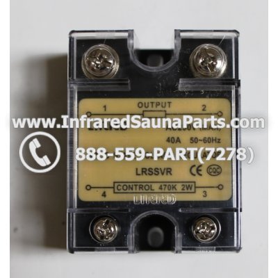 RELAYS / SOLID RELAYS - RELAYS SOLID STATE VOLTAGE REGULATOR LRSSVR 380VAC 40 AMP 1