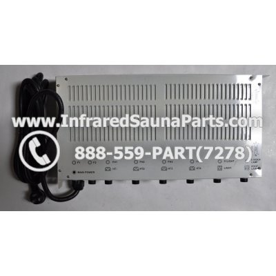 COMPLETE CONTROL POWER BOX 220V / 240V - COMPLETE CONTROL POWER BOX  220V / 240V GAIA INFRARED SAUNA STYLE 4 1
