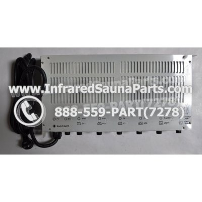 COMPLETE CONTROL POWER BOX 220V / 240V - COMPLETE CONTROL POWER BOX 220V / 240V LUX  INFRARED SAUNA STYLE 4 1