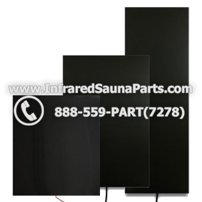 INFRARED SAUNA CARBON HEATERS - Carbon Infrared Sauna Heater / Carbon Heating Panel - 110/120 - volt power source 1