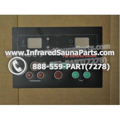 FACE PLATES - FACEPLATE FOR CIRCUIT BOARD LUX INFRARED SAUNA  XZSN1DB V1.5 1